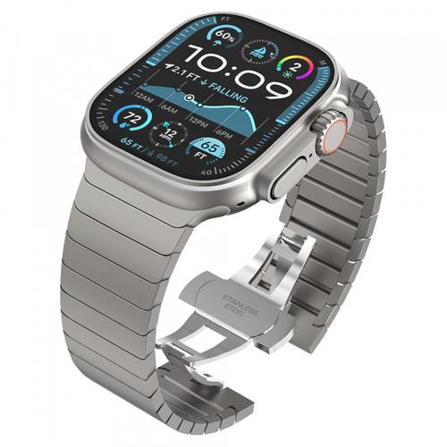 Curea Techsuit W012 pentru Apple Watch 42mm / 41mm / 40mm / 38mm Series, Argintiu