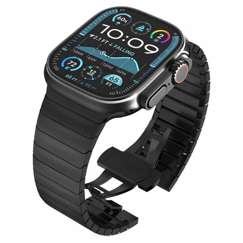 Curea Techsuit W012 pentru Apple Watch 42mm / 41mm / 40mm / 38mm Series, Negru