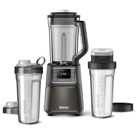 Blender cu mixare in vid Sencor S-SBU7878BK, 1500 W, 28000 RPM, 7 Programe (Negru)