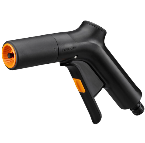 Pistol pentru stropit cu jet reglabil Fiskars Solid 1070838 (Negru/Portocaliu)