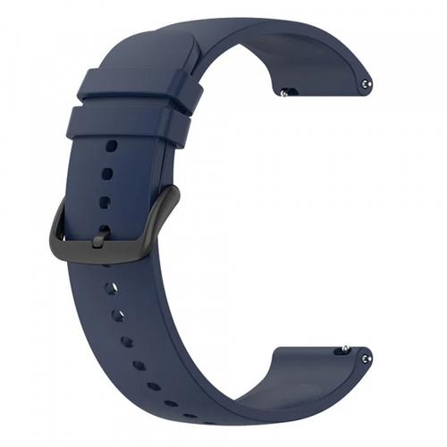 Curea Techsuit W001 pentru Samsung Galaxy Watch / Huawei Watch Series, 20mm, Albastru
