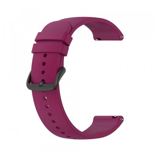 Curea Techsuit W001 pentru Samsung Galaxy Watch / Huawei Watch Series, 20mm, Rosu