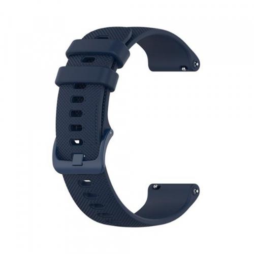 Curea Techsuit W006 pentru Samsung Galaxy Watch / Huawei Watch Series, 20mm, Albastru