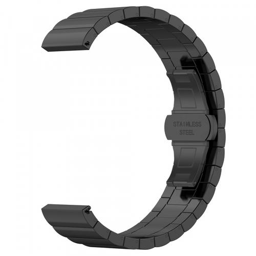 Curea Techsuit W012 pentru Samsung Galaxy Watch / Huawei Watch Series, 20mm, Negru