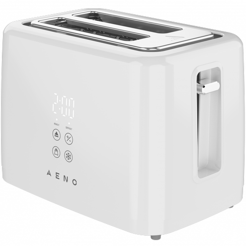 Prajitor de paine AENO ATS0002W, 930 W, 2 felii, 3 moduri prajire, 7 trepte rumenire (Alb)