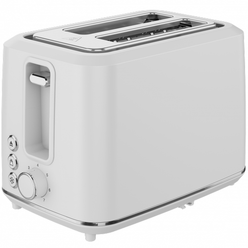 Prajitor de paine AENO ATS0001W, 1080 W, 2 felii, 3 moduri prajire, 7 trepte rumenire (Alb)