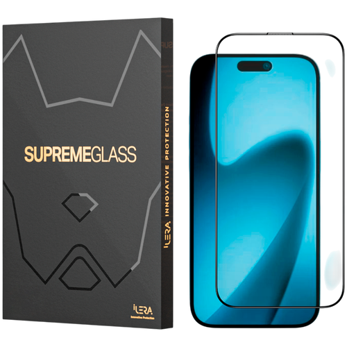 Folie Protectie Sticla iLera DeLuxe Original Glass 2.0 pentru iPhone 17 Pro Max (Transparent)