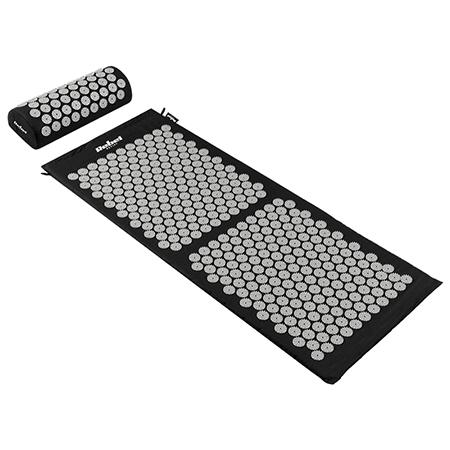 Saltea presopunctura cu perna REBEL ACTIVE RBA-6010-BK, 110 x 42 x 2 cm