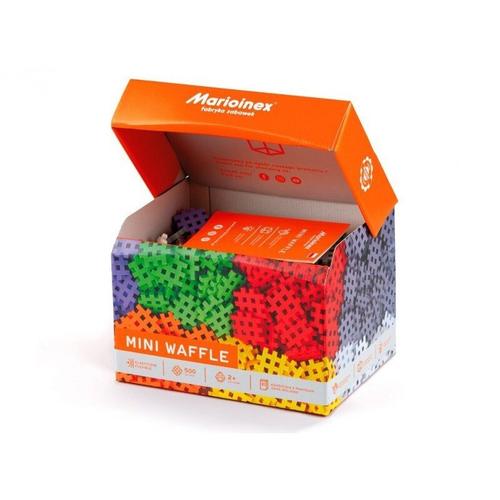Blocuri de constructie Mini Wafers, Marioinex, 500 piese, Multicolor
