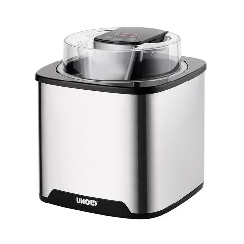 Masina inghetata Unold  Gelato U48855, 1.5L, 12W, Ecran LCD (Inox)