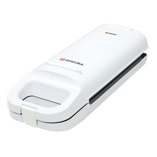 Sandwich-maker 2 in 1 Zokura Z1505, 750W, Placi grill sau vafe (Alb)