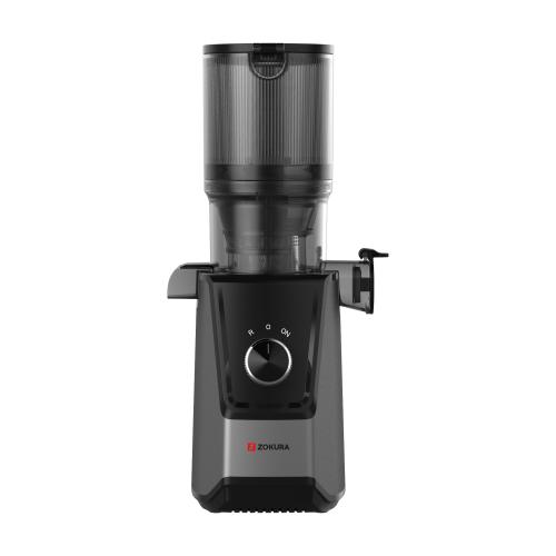 Storcator cu presare la rece Zokura Z1509, 200 W, Recipient suc 0.8 l, Recipient pulpa 0.6 l (Negru)