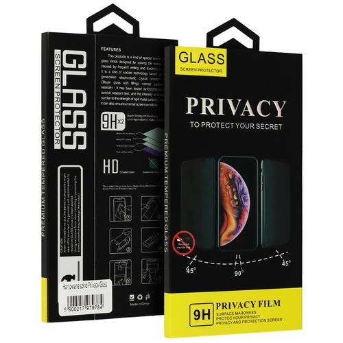 Folie de protectie Ecran Privacy OEM pentru Samsung Galaxy A54 A546, Sticla Securizata, Full Glue, Neagra