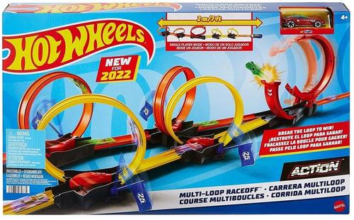 Set masinute Hot Wheels Pista Luping Race
