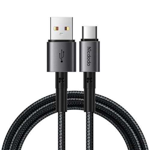 Cablu de date Mcdodo CA-3590, USB-A la Type-C 100W, PD Fast Charging, 3A, 1.2m, Negru