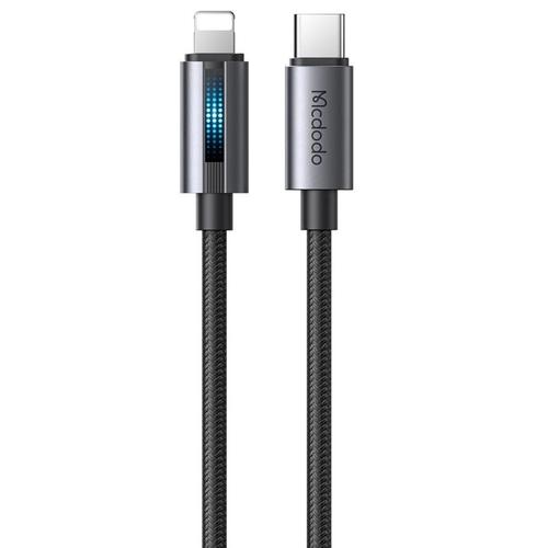 Cablu de date Mcdodo CA-5710, Type-C la Lightning 36W, Fast Charging, 3A, 1.2m, Negru