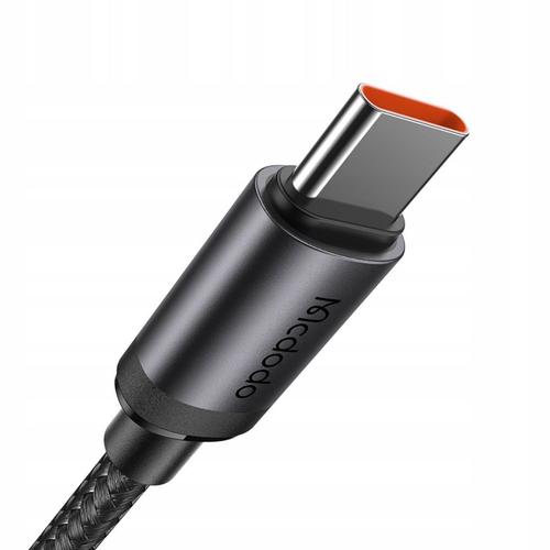 Cablu de date Mcdodo CA-4410, Type-C la Type-C PD 60W Fast Charging, Aliaj de aluminiu, 1m, Negru