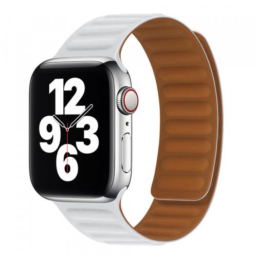 Curea Techsuit W035 pentru Apple Watch 49mm / 46mm / 45mm / 44mm / 42mm Series, Alb
