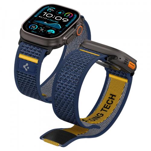 Curea Spigen Athlex Air pentru Apple Watch 49mm / 46mm / 45mm / 44mm Series, Albastru