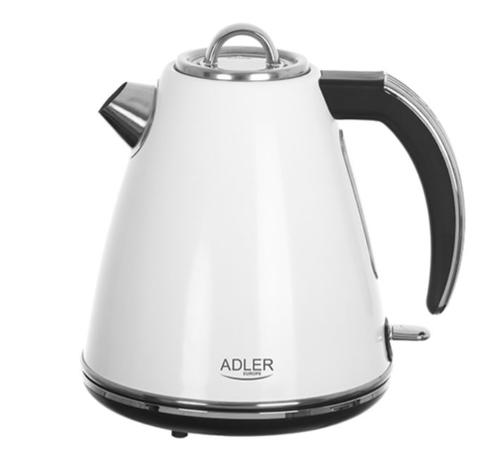 Fierbator de apa Adler AD 1343 white, 2200 W, 1.5 L (Alb)