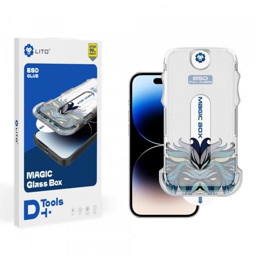 Folie de protectie Ecran Lito Magic Glass Box D+ Tools pentru Apple iPhone Air, Sticla Securizata, Full Glue