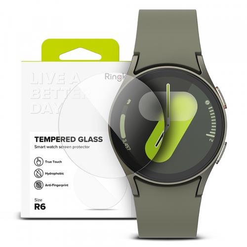 Folie Protectie Ringke R6 pentru Samsung Galaxy Watch7 44mm, Set 4 bucati, Sticla Securizata