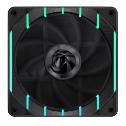 Ventilator Gamemax Tornado T12, iluminare aRGB, 120 mm, 	800 - 2200rpm (Negru)
