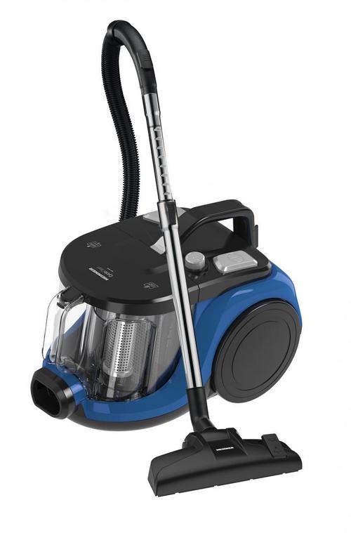 Aspirator fara sac Heinner HVC-MC850BL, 850 W, Recipient praf 2l, Sistem ciclonic cu HEPA H12 (Albastru/Negru)