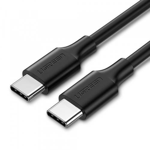 Cablu Date/Incarcare UGREEN US286, USB-C - USB-C, 60W, 1m (Negru)