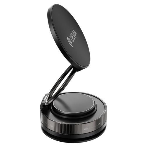 Suport Magnetic Devia Stand Ultra2 Metal DVSMSU2MPVN, rotatie 360 grade, prindere ventuza (Negru)
