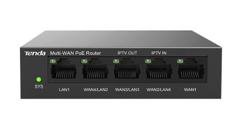 Router Tenda G0-5G-PoE, 5 Porturi, Gigabit