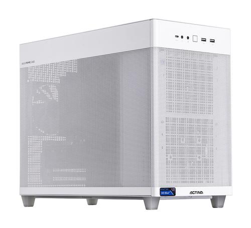 Calculator Sistem PC Gaming Actina KOMACNGIP0518 Mini Tower by ASUS, Procesor AMD Ryzen™ 7 8700F, 8 cores, 4.1GHz, 16MB, 1TB SSD, Wi-Fi, Bluetooth, NVIDIA GeForce RTX 5060 Ti 16GB GDDR7, No OS (Alb)