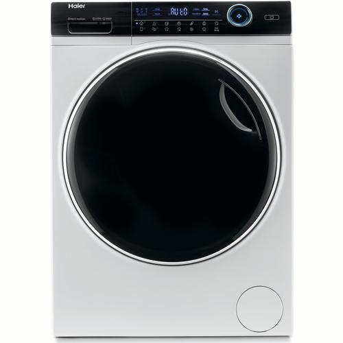Masina de spalat rufe Slim Haier HW80-B14979-S, 8 kg, 1400 RPM, Motor Direct Motion, iTime, Smart Detecting, Clasa A (Alb)