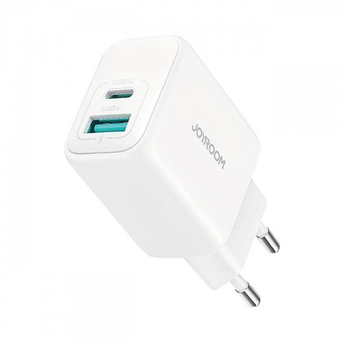 Incarcator retea Joyroom JR-TCF21, 20W, 3A, 1 x USB-A - 1 x USB-C (Alb)