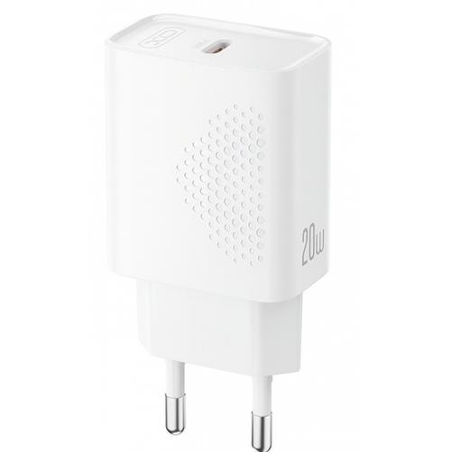 Incarcator Retea USB-C XO Design L160, 20W, 3A, 1 x USB-C (Alb)