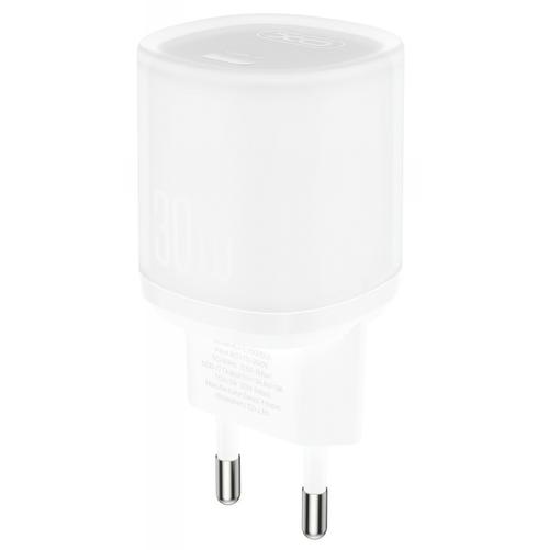 Incarcator Retea XO Design L150, 30W, 3A, 1 x USB-C (Alb)