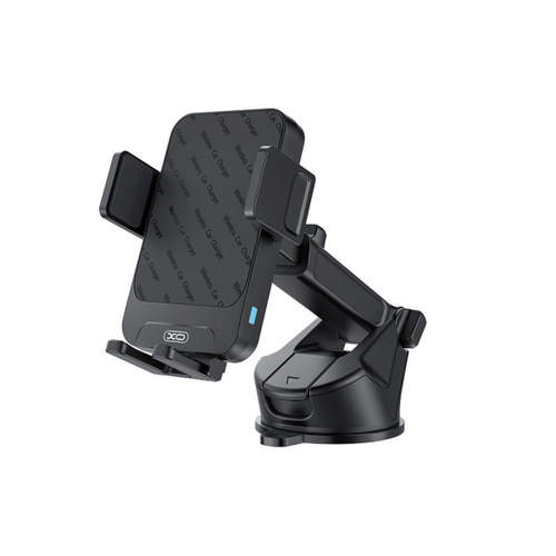 Suport si Incarcator Auto Wireless XO Design WX043, 15W, 1.67A (Negru)