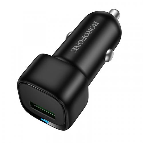 Incarcator Auto Borofone BZ34 Cloud, 18W, 3A, 1 x USB-A (Negru)