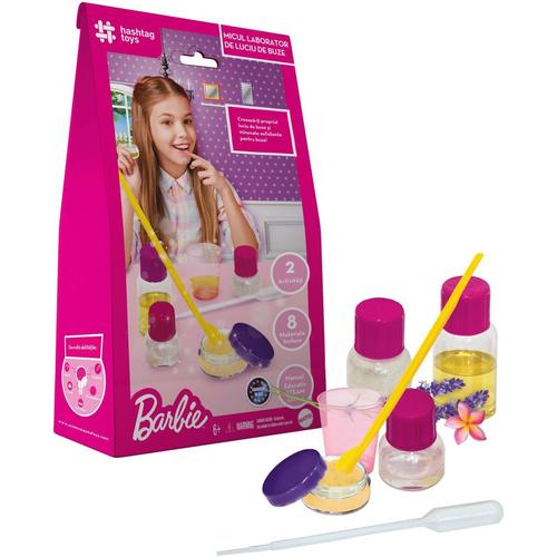 Set de infrumusetare Barbie - Micul laborator de luciu de buze
