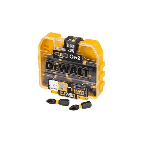 Set biti pentru insurubat Dewalt DT70556T, Tic Tac, PZ2, 25 mm x 25