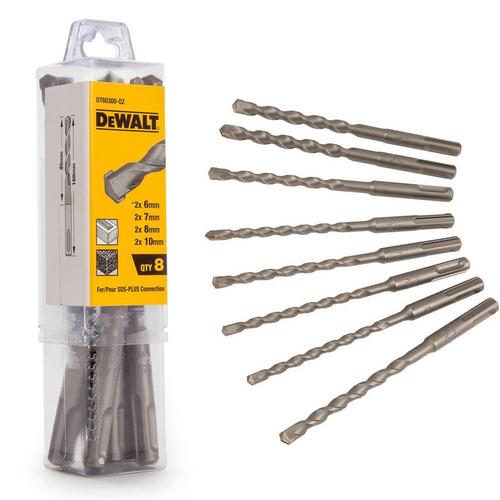 Set burghie SDS Plus, 6-10 mm, Dewalt