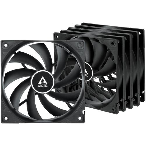Set 5 Ventilatoare Arctic F12 PWM PST, 120mm