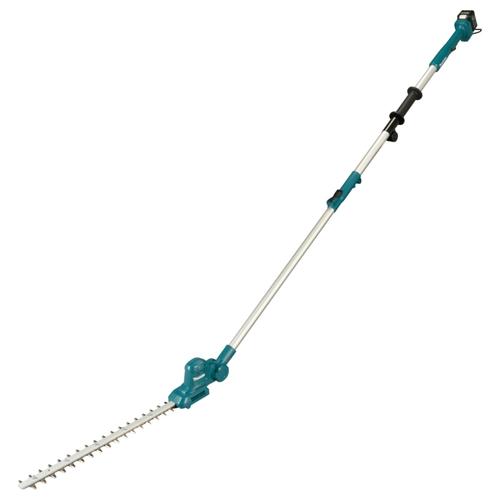 Trimmer/foarfeca de tuns gard viu la inaltime pe acumulator Makita UN460WDZ,12 V,motor fara perii,lungime lama 46 cm,diametru maxim taiere 18 mm,tija telescopica,fara incarcator si acumulator in setul de livrare
