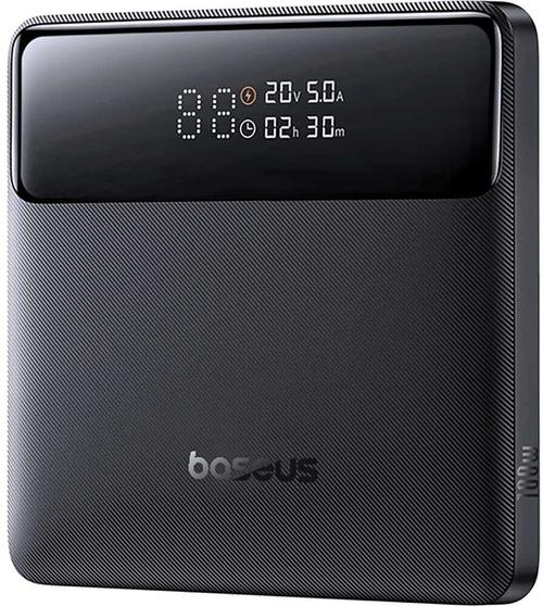 Acumulator extern Baseus Blade H1 P10021604123-00, 20000 mAh, 2x USB-A, 2x USB-C, 100 W (Negru)