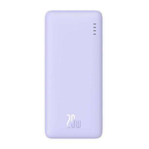 Acumulator extern Baseus P10022801513-00, 10000 mAh, 2x USB-A, 1x USB-C, 20 W (Mov)