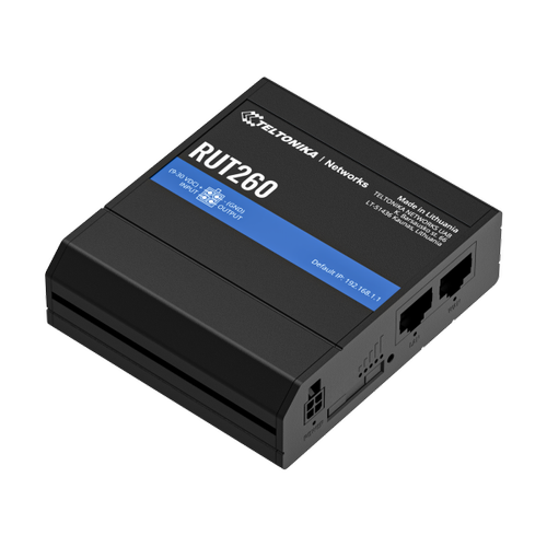 Router industrial Teltonika RUT260, 4G/LTE Cat 6