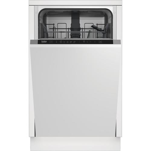 Masina de spalat vase incorporabila Beko DIS35026, 11.9 l, 10 seturi, 5 programe, Extra Drying, Quick&Shine, Flexible HalfLoad, Clasa E, 45 cm