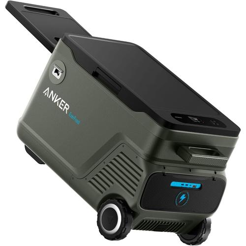 Frigider portabil Anker EverFrost 50 Powered Cooler, 53L, Dual Zone, 299Wh, AC/DC, Incarcare solara