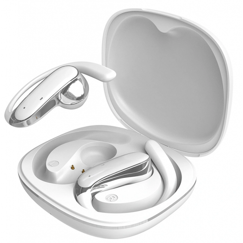 Casti True Wireless Over-Ear Dudao U17Z, Handsfree, Bluetooth, Autonomie 6 ore (Alb)