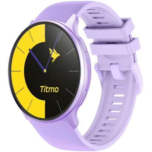 Smartwatch Titmo O-200 Call, Ecran AMOLED, Bluetooth, GPS, Autonomie pana la 7-10 zile, Android/iOS, IP68 (Mov)